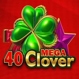 Logo of 40 Mega Clover from Amusnet Interactive at Great Slots Casino