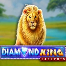 Diamond King Jackpots logo by SpinPlay Games Great Slots Casino