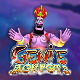 Genie Jackpots slot visual from Blueprint Gaming available on great-slots.eu