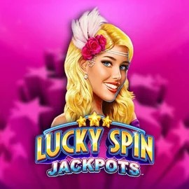Lucky Spin Jackpots online game logo by Novomatic on great-slots.eu