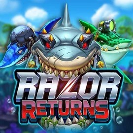 Logo of Razor Returns from Push Gaming at Great Slots Casino