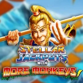 Play the Stellar Jackpots with More Monkeys slot by Lightning Box Game on Great Slots Casino
